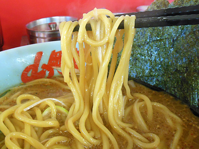 味噌ネギラーメン 麺 山岡家八千代.jpg