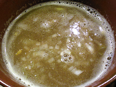 梅香る煮干しつけ麺(特盛り) つけ汁 きみはん総本店.jpg