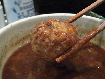 鰹つけ蕎麦(中盛り) 鶏だんご 龍馬灯.jpg