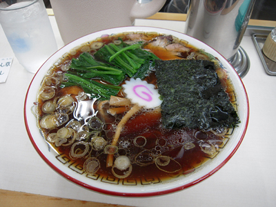 青島ラーメン+茹でほうれん草増し 青島ラーメン秋葉原.jpg