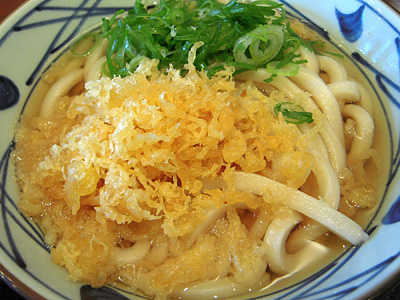 かけうどん(並)+イカ天・ちくわ天 うどん 丸亀製麺石岡.jpg