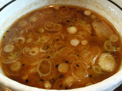 つけめん(麺半玉増し) つけ汁 美豚瑞穂.jpg