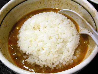 担々つけ麺 辛口(並) ライスin 桃天花.jpg