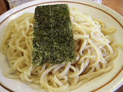 肉つけ麺(中盛り) 麺 あら田金町.jpg