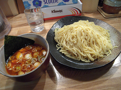 辛味つけ麺大盛り 辛味W やすべえ練馬.jpg